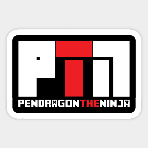 Pendragon The Ninja | Youtube Channel Logo Design Sticker by PendragonTheNinja